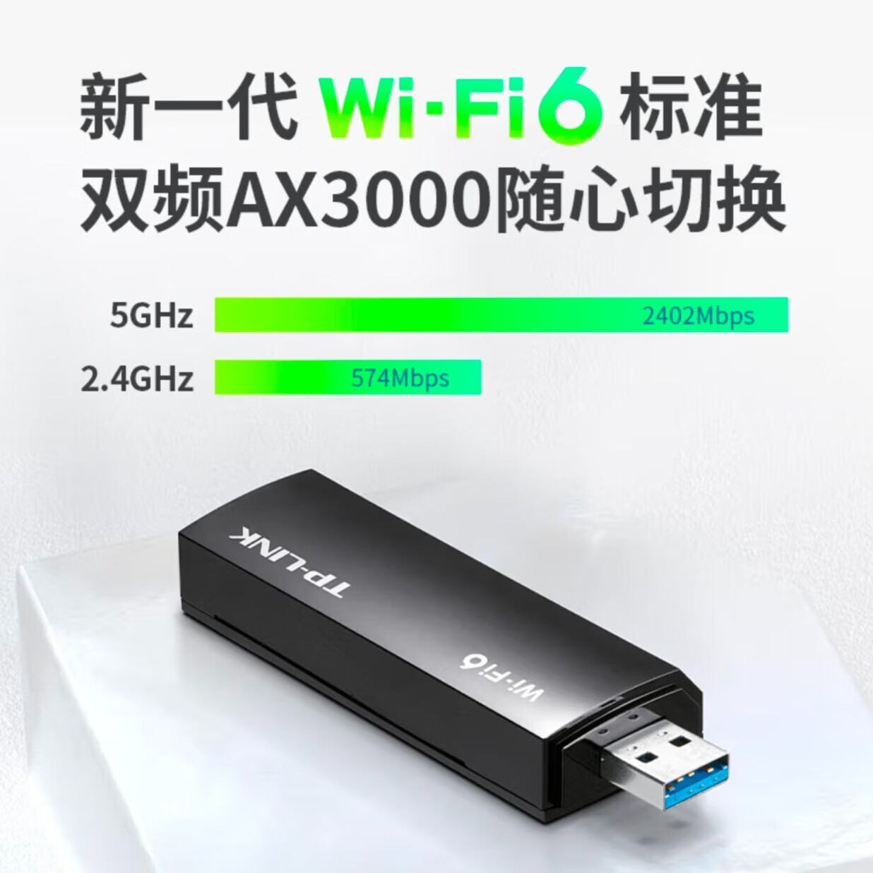 TP-Link普聯(lián)AX3000雙頻USB無線網(wǎng)卡評(píng)測(cè) WiFi6時(shí)代的穩(wěn)定連接之選
